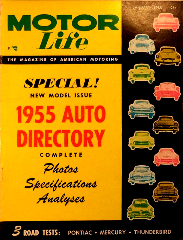 Motor Life Jan January 1955 
