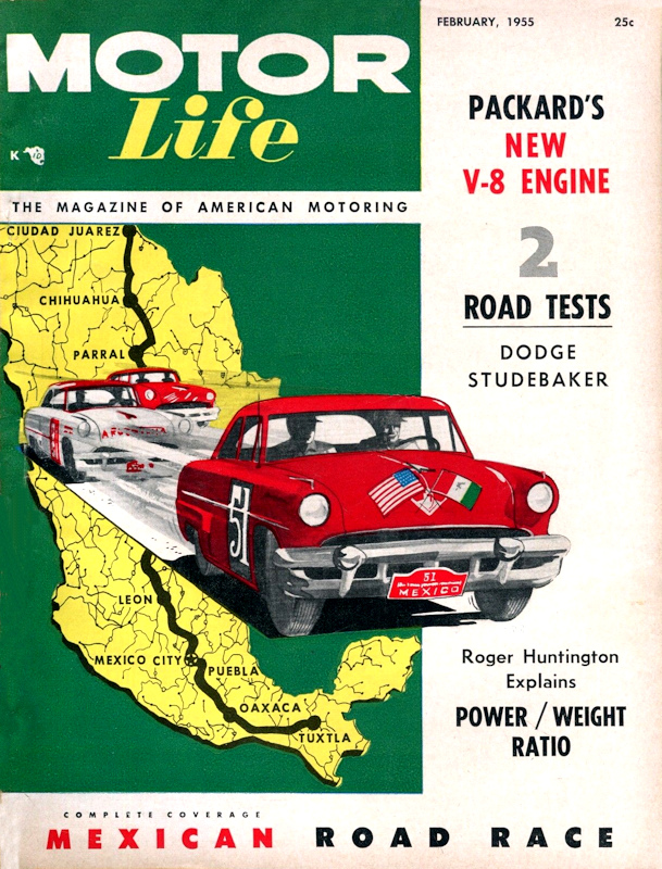 Motor Life Feb February 1955 