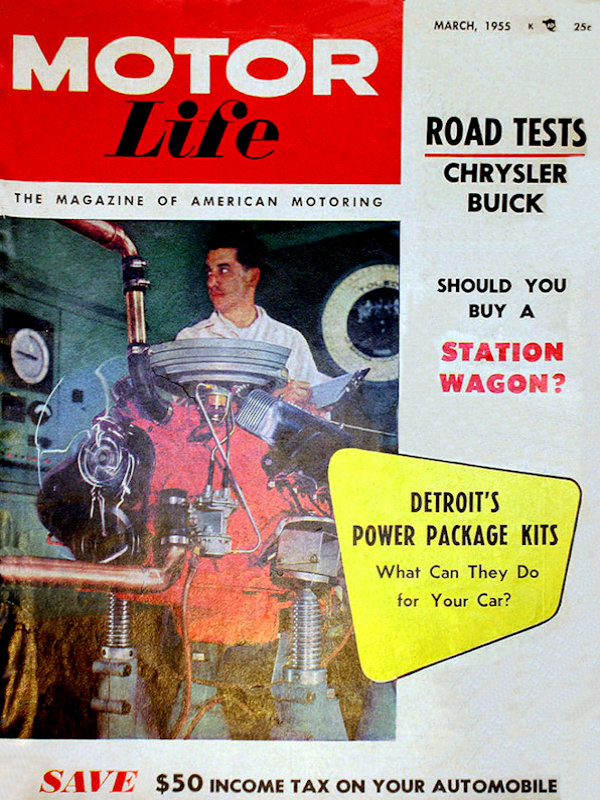 Motor Life Mar March 1955 