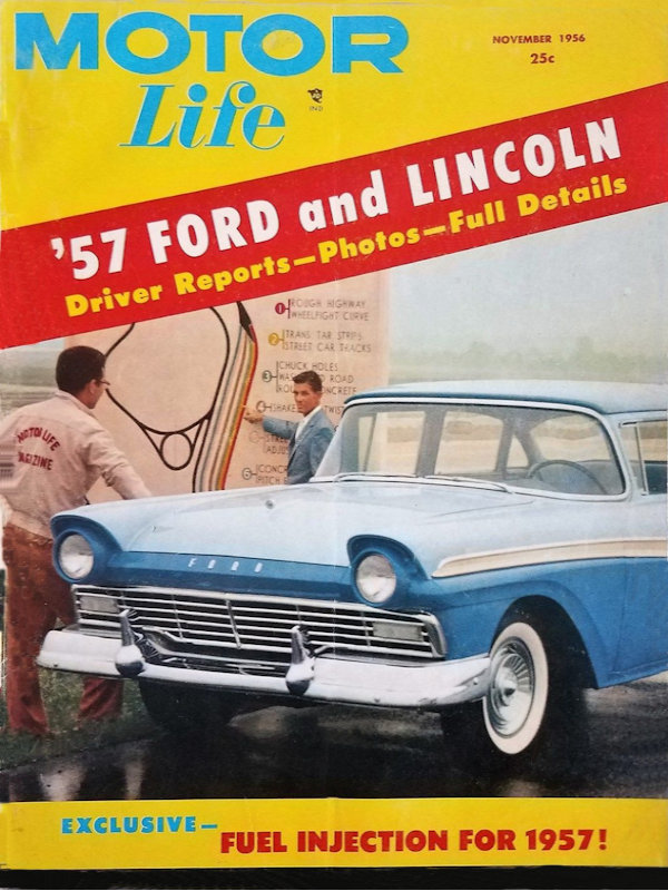 Motor Life Nov November 1956 