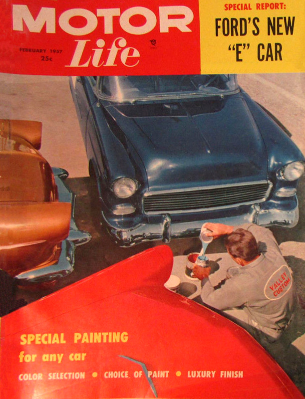 Motor Life Feb February 1957
