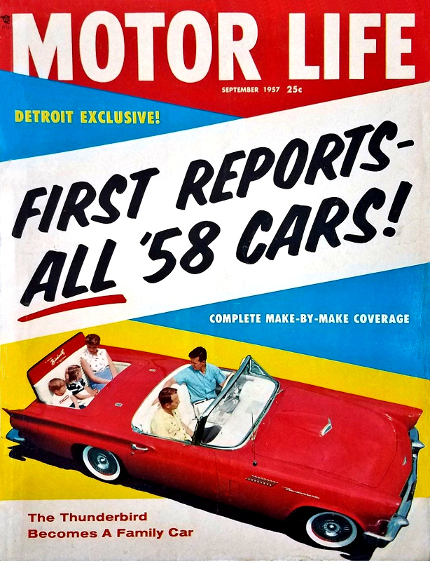 Motor Life Sept September  1957 