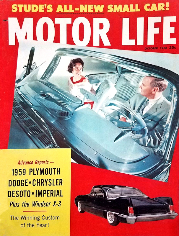 Motor Life Oct October 1958 