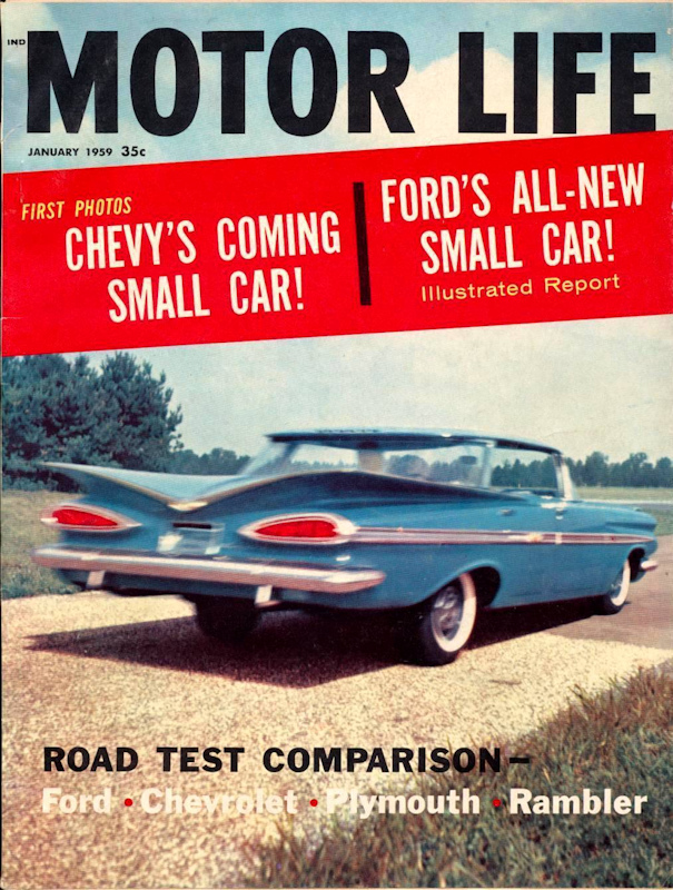 Motor Life Jan January 1959 