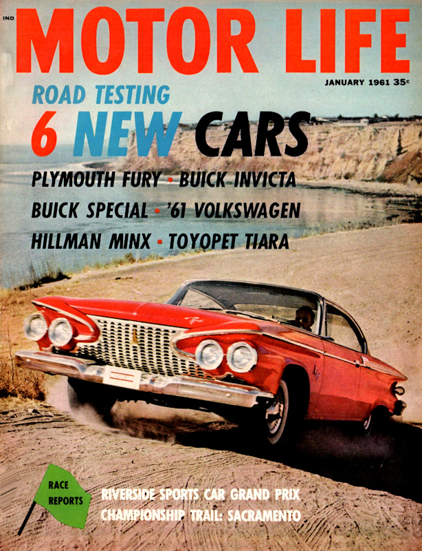 Motor Life Jan January 1961 