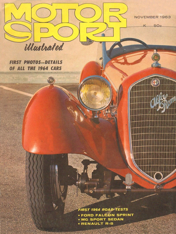Motor Sport Illustrated November 1963 