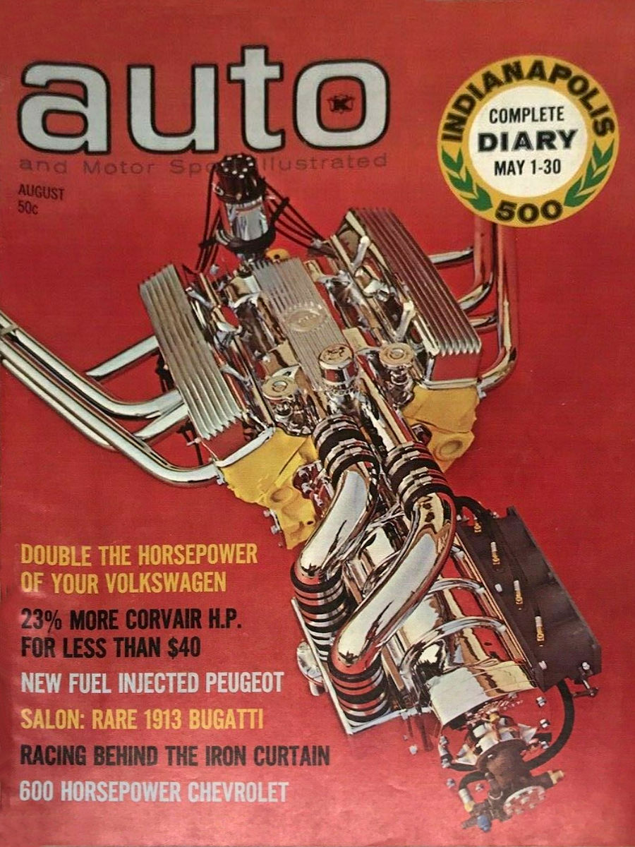 Auto and Motor Sport Illustrated Aug August 1964 