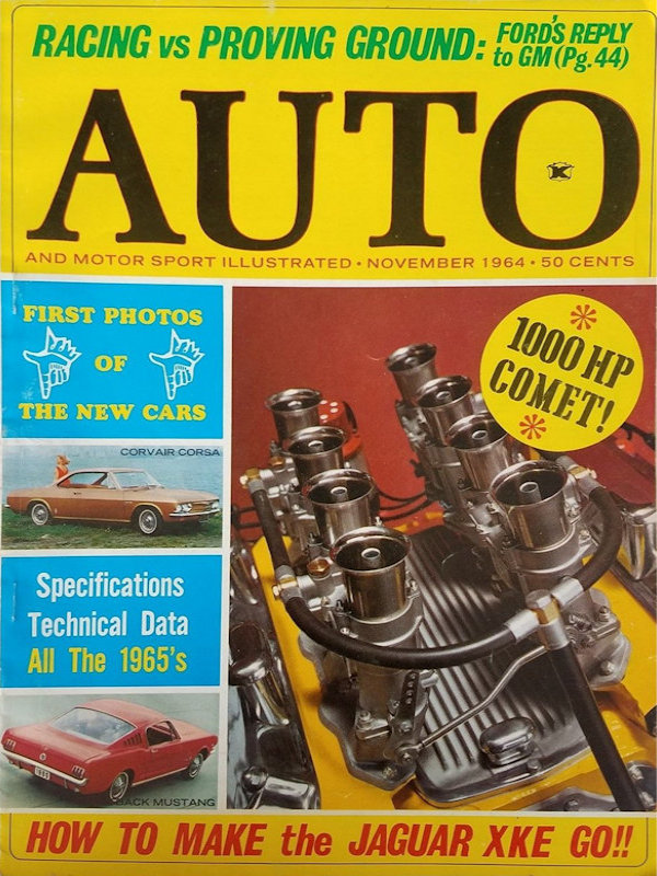 Auto and Motor Sport Illustrated November 1964 