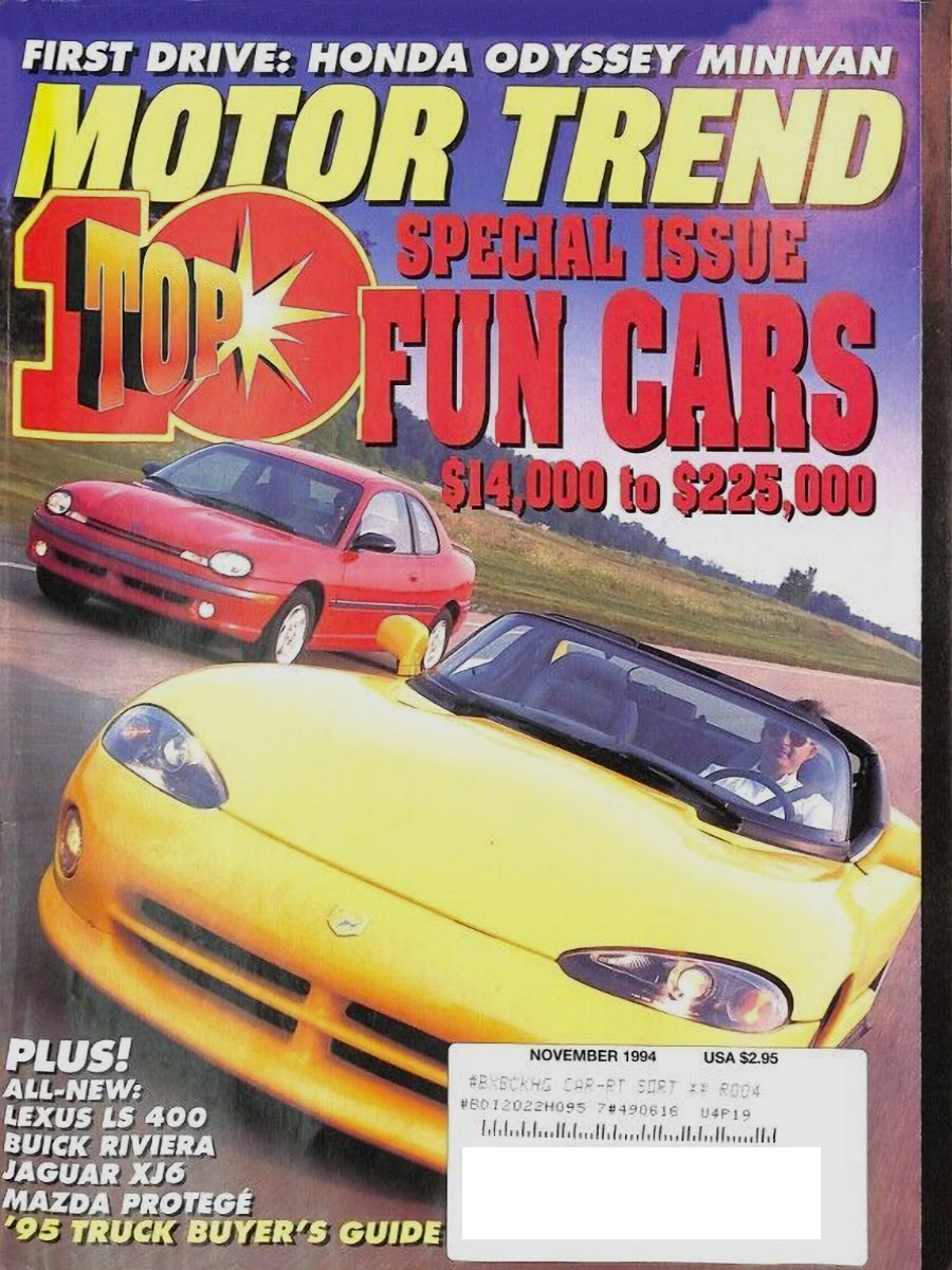 Motor Trend Nov 1994