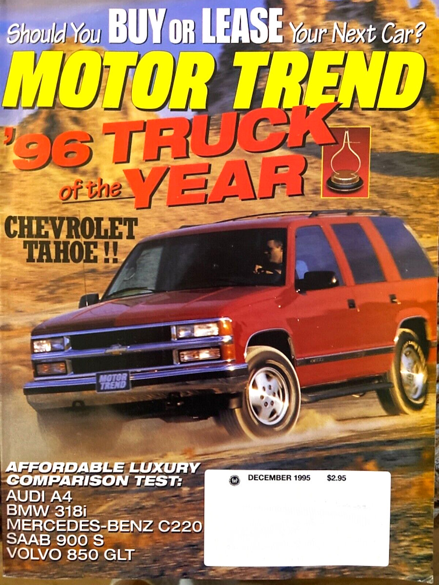Motor Trend Dec 1995
