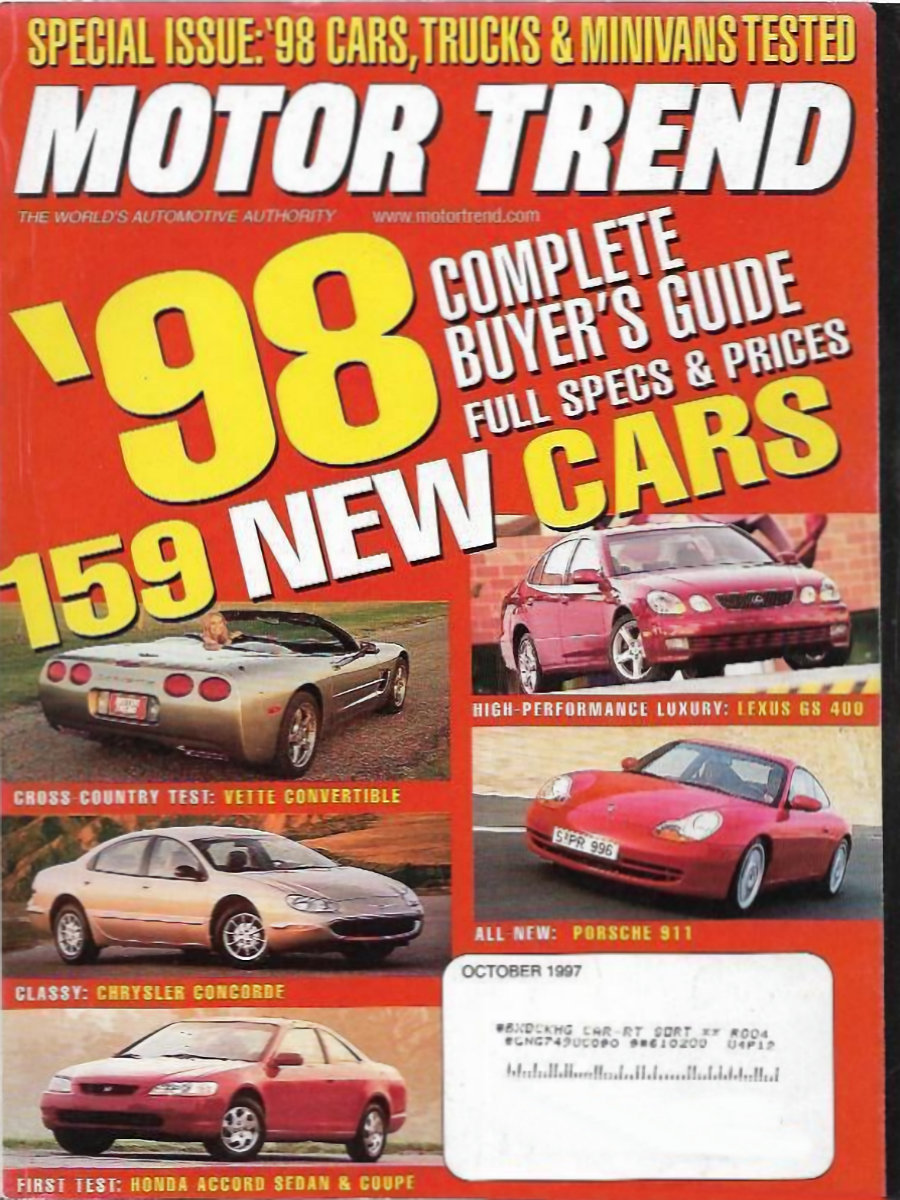 Motor Trend Oct 1997