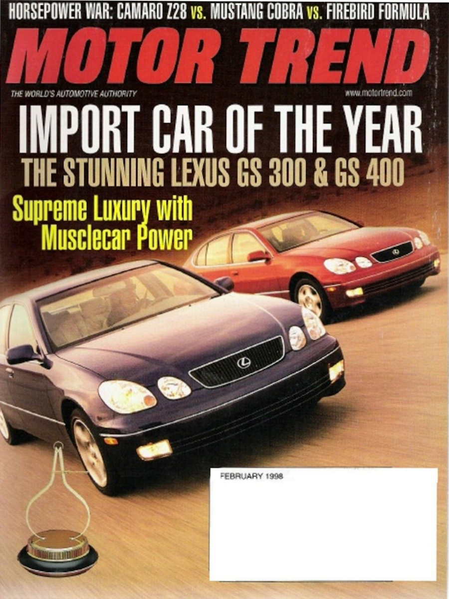 Motor Trend Feb 1998