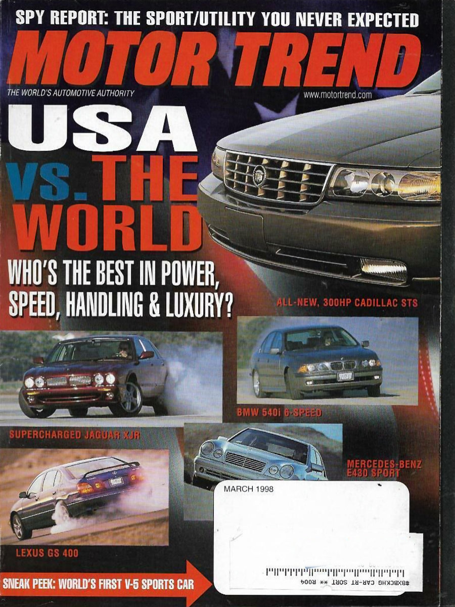Motor Trend Mar 1998