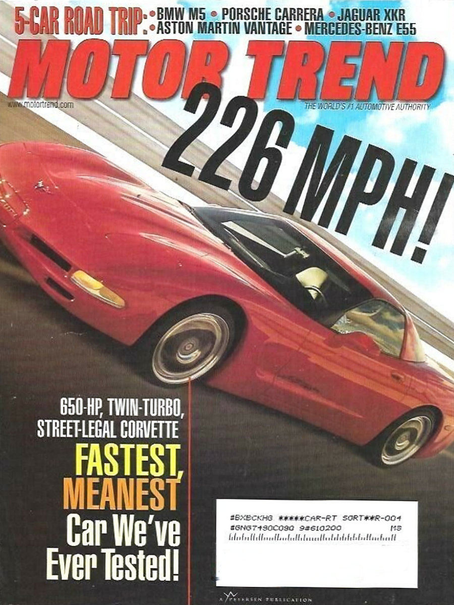 Motor Trend Mar 2000