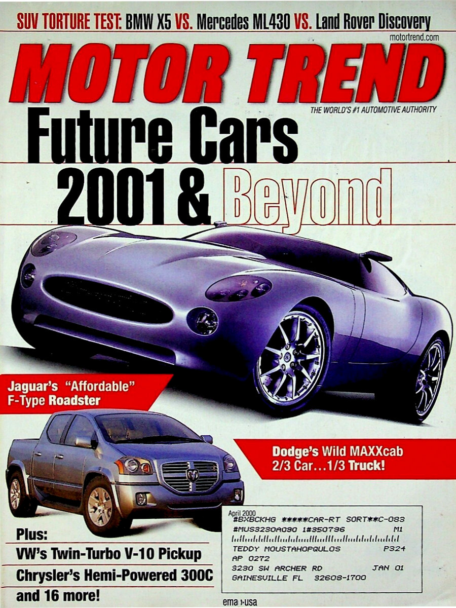 Motor Trend Apr 2000