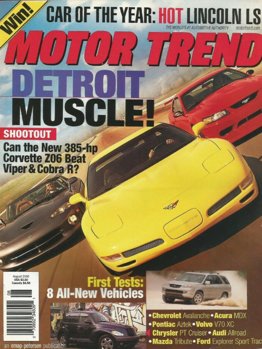 Motor Trend Aug 2000