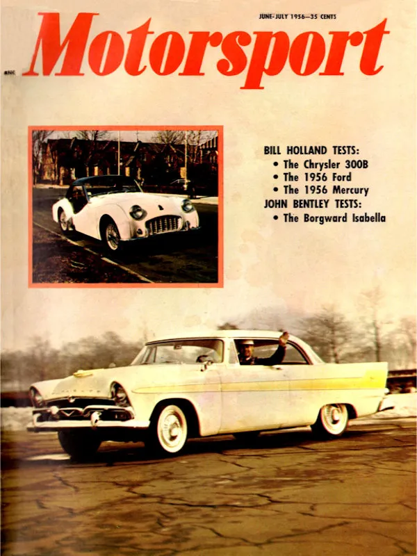 Motorsport June July 1956