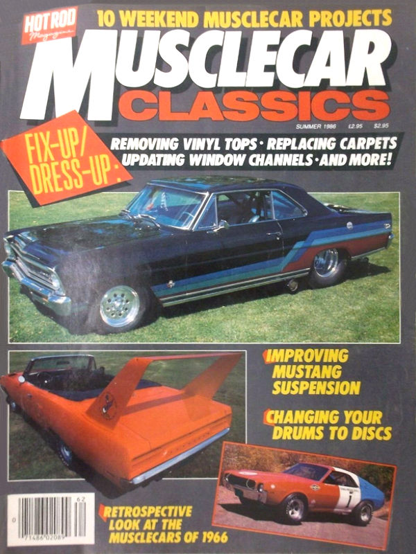 Muscle Car Classics Summer 1986