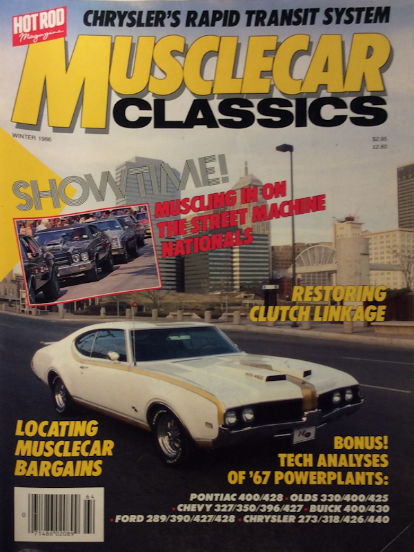 Muscle Car Classics Winter 1986