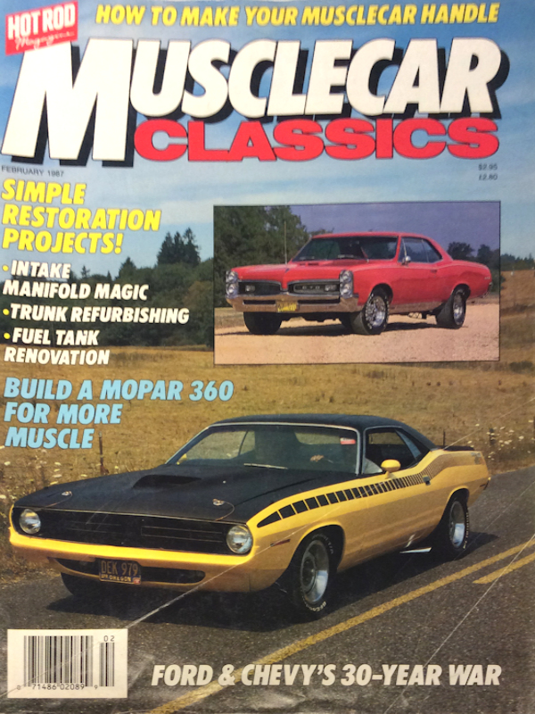 Muscle Car Classics Feb February 1987