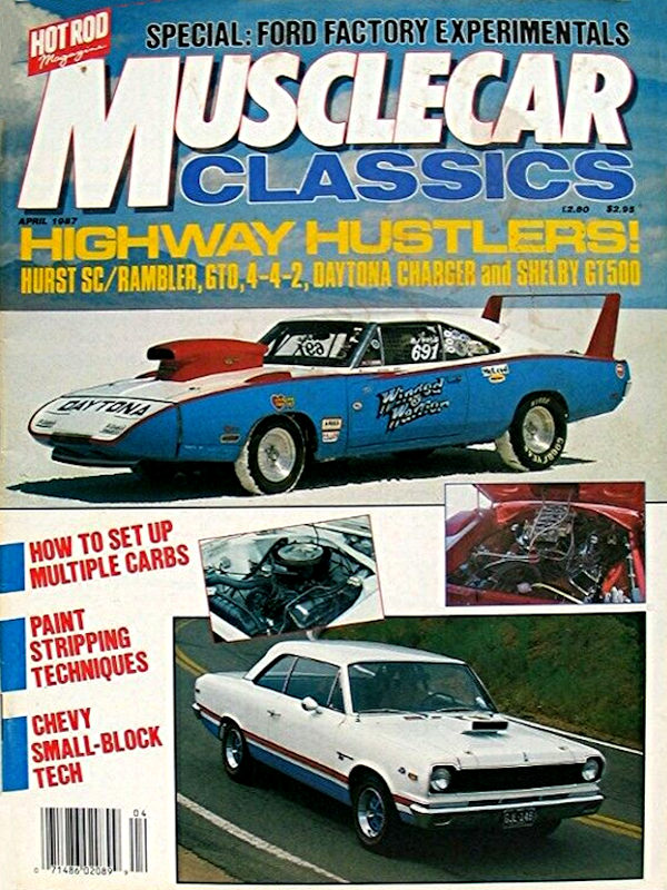 Muscle Car Classics Apr April 1987