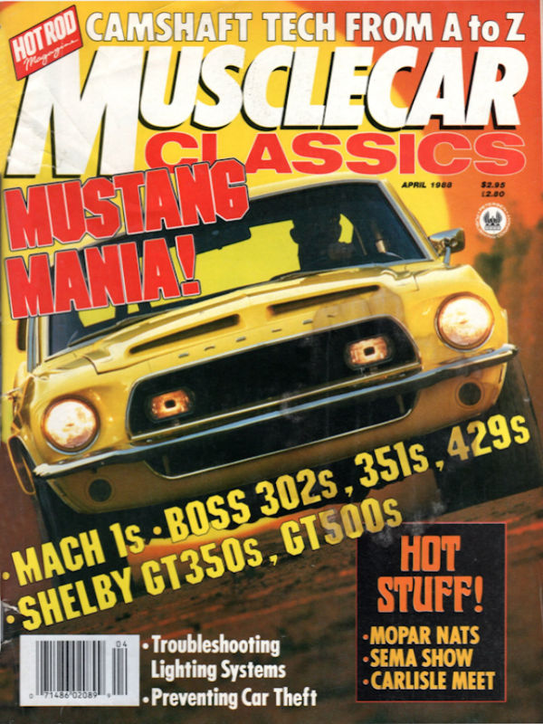 Muscle Car Classics Apr April 1988
