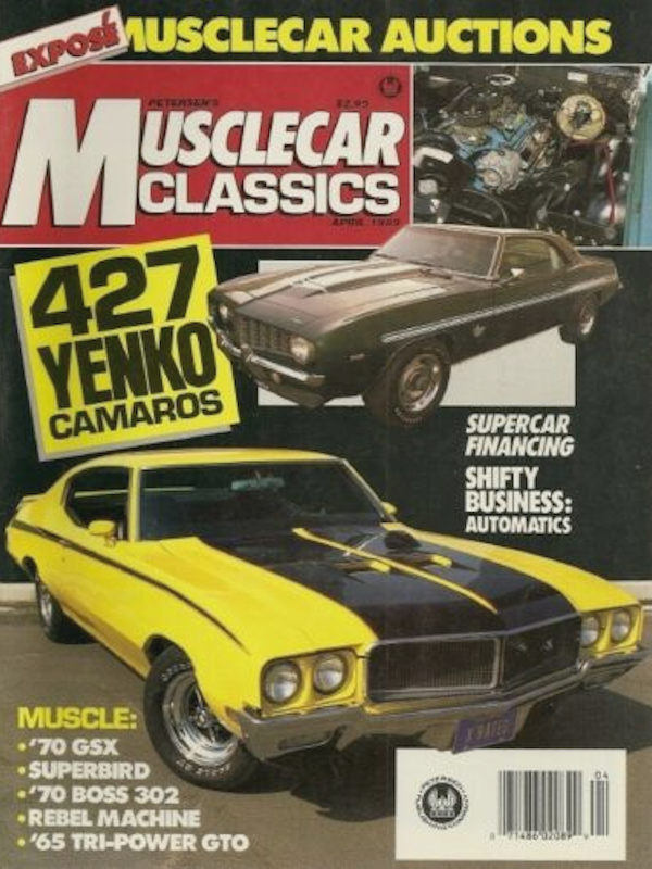 Muscle Car Classics Apr April 1989