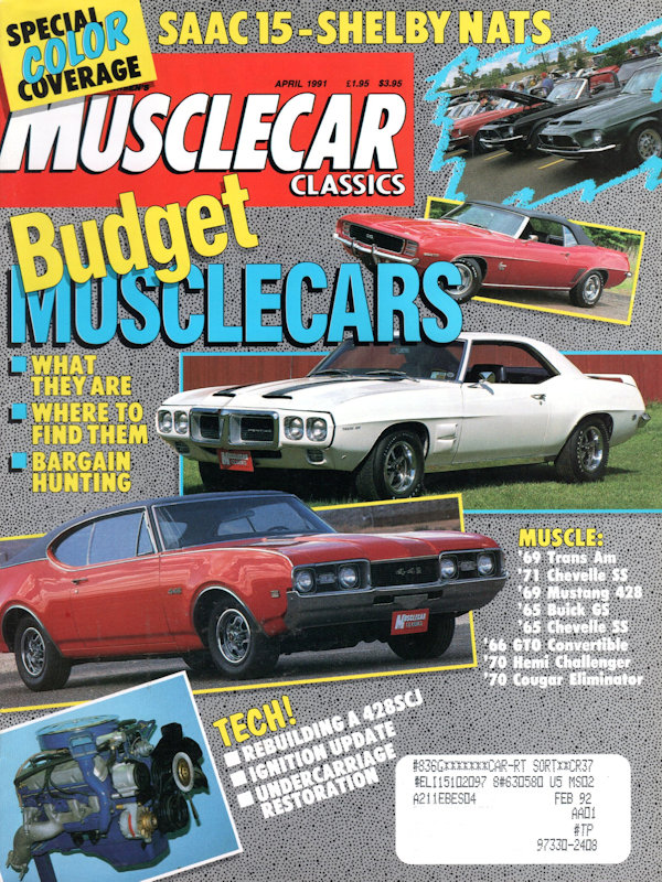 Muscle Car Classics Apr April 1991