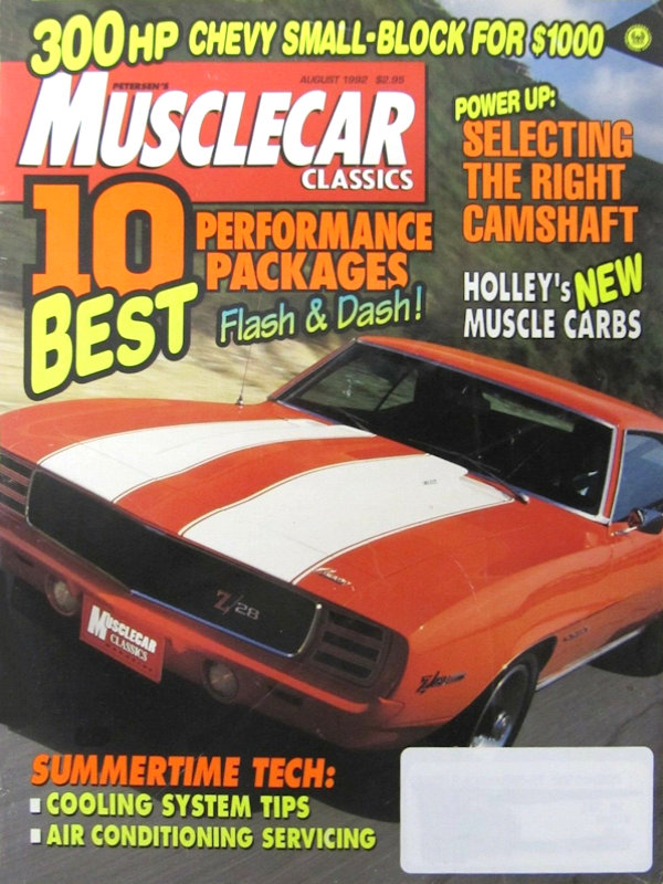 Muscle Car Classics Aug August 1992