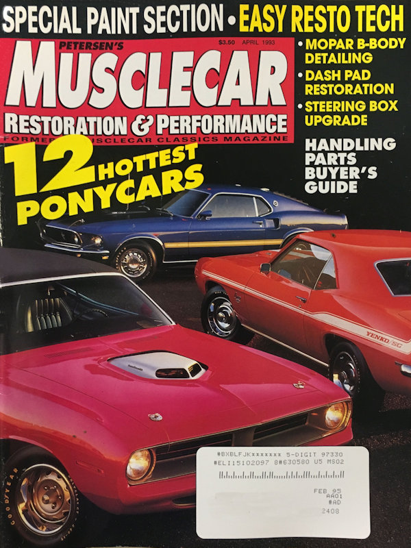 Muscle Car Classics Apr April 1993