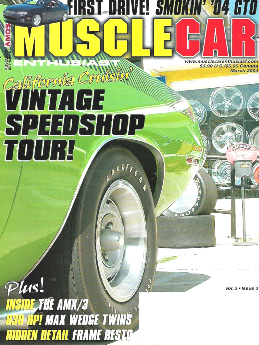 Muscle Car Enthusiast Mar March 2004