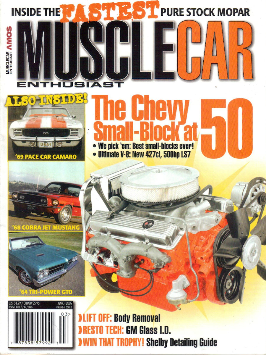 Muscle Car Enthusiast Mar March 2005