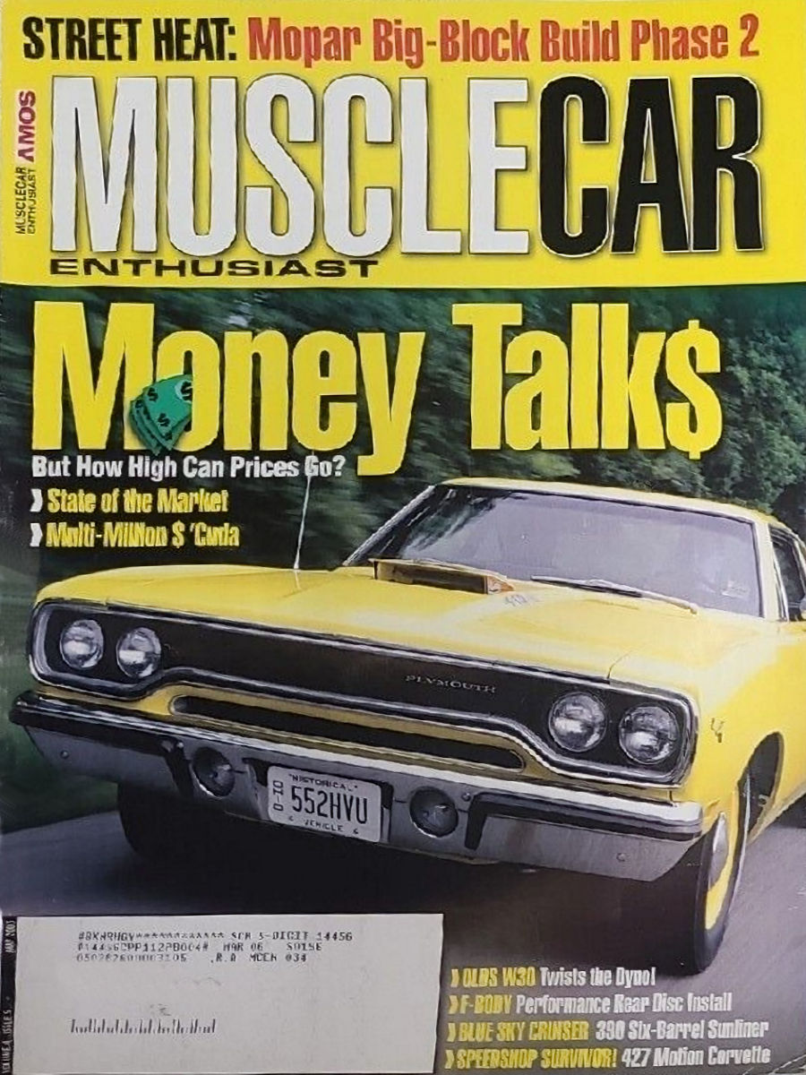 Muscle Car Enthusiast May 2005