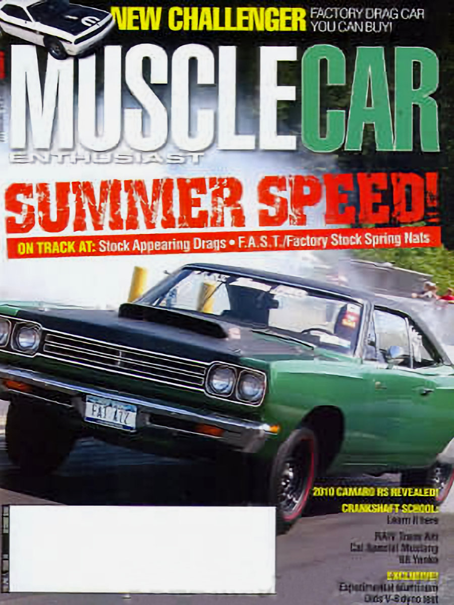 Muscle Car Enthusiast Oct October 2008