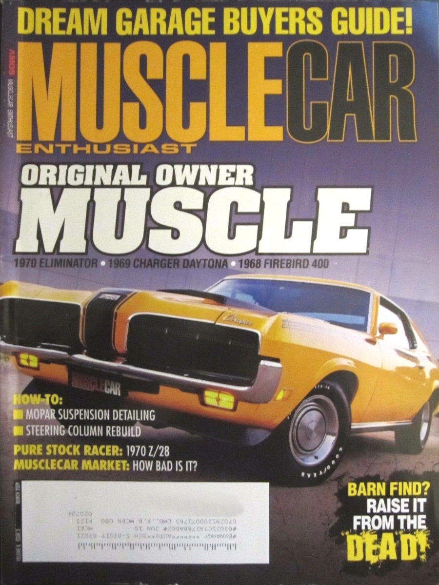 Muscle Car Enthusiast Mar March 2009