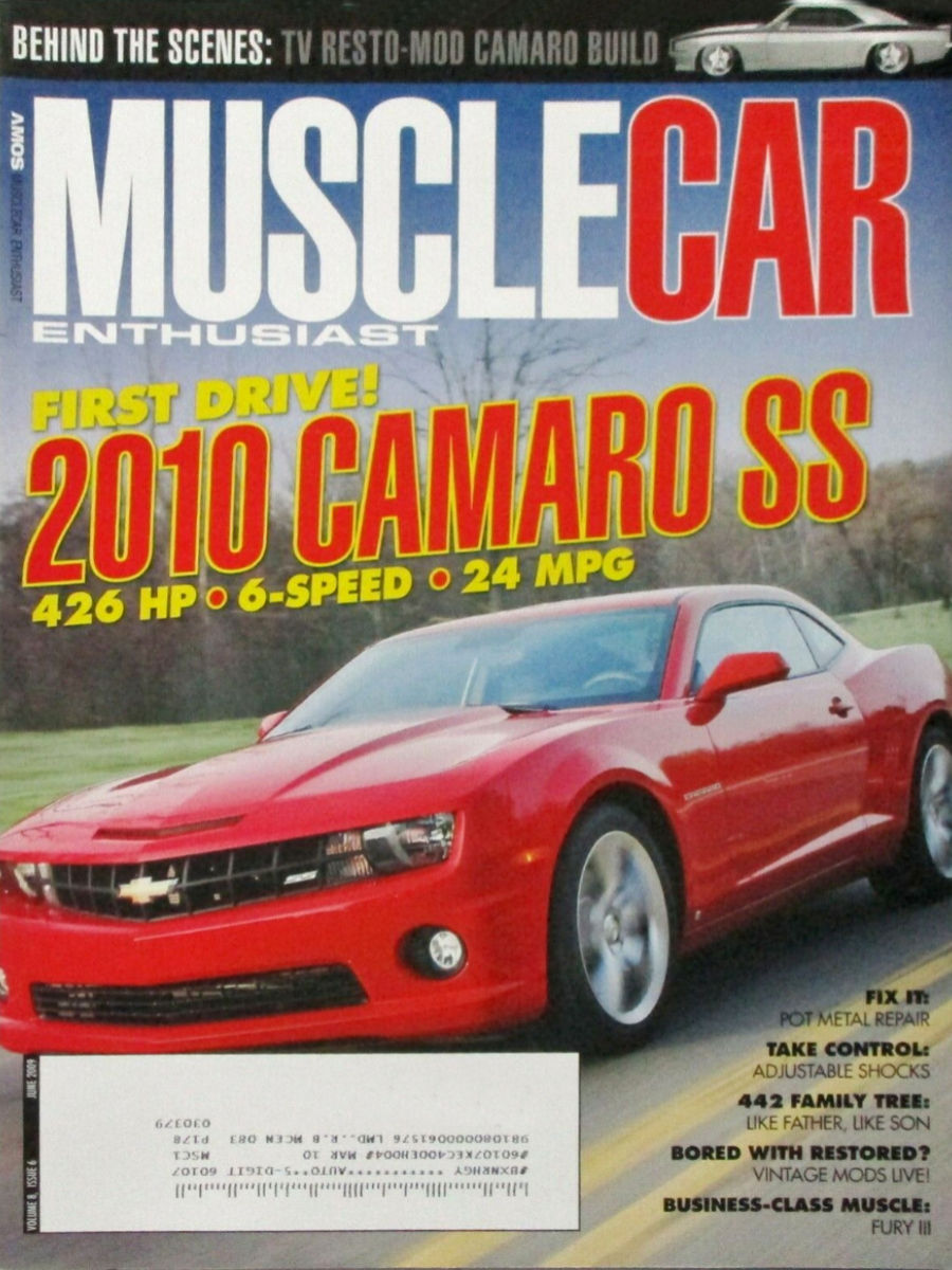 Muscle Car Enthusiast Jun June 2009