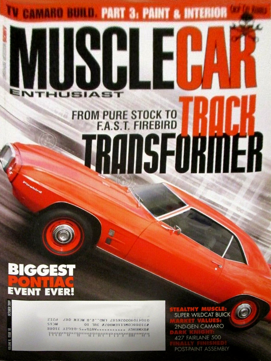 Muscle Car Enthusiast Oct October 2009