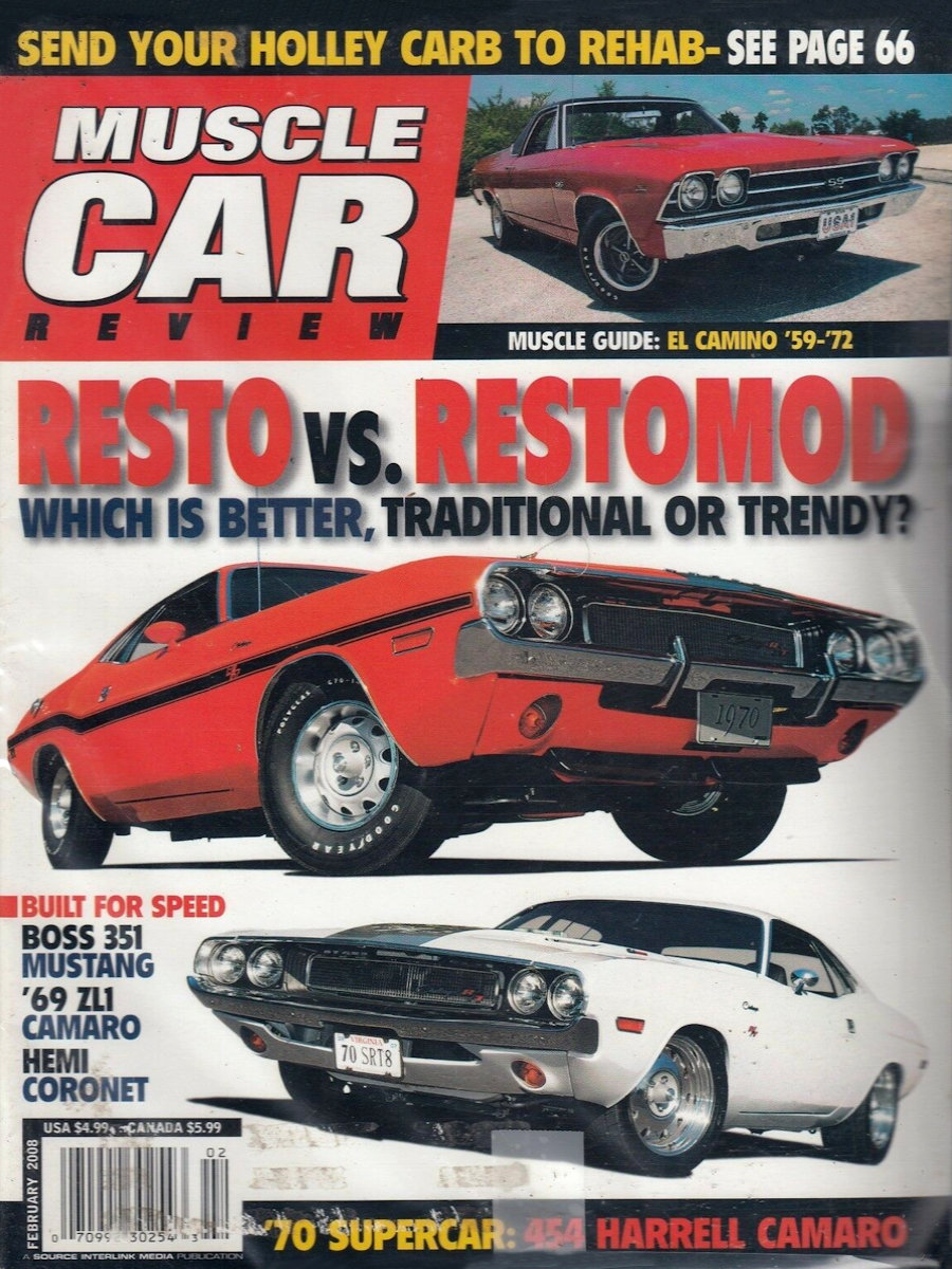 Muscle Car Review Feb February 2008