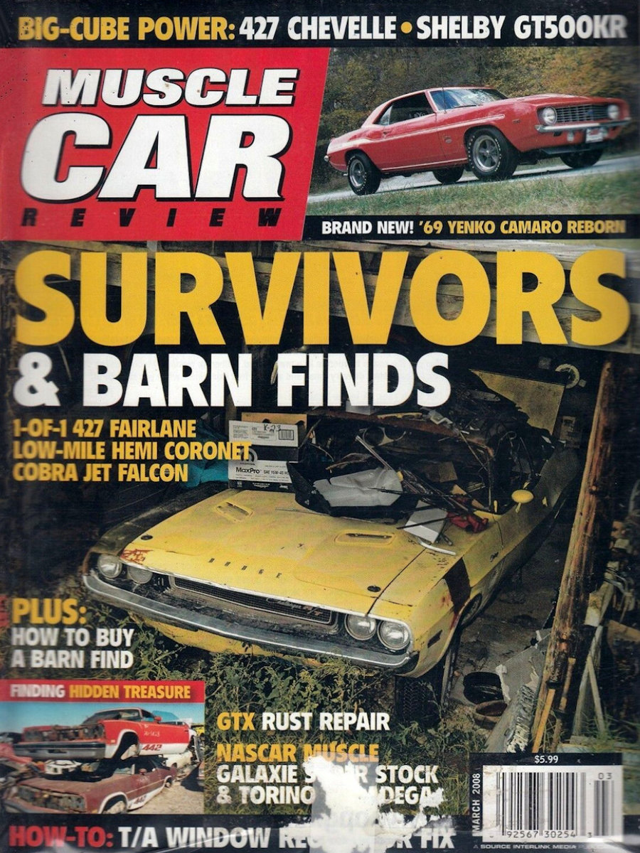 Muscle Car Review Mar March 2008