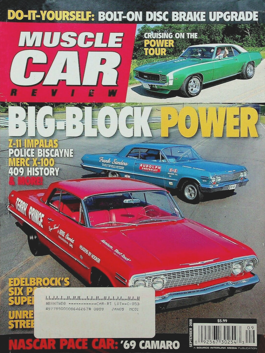Muscle Car Review Sept September 2008