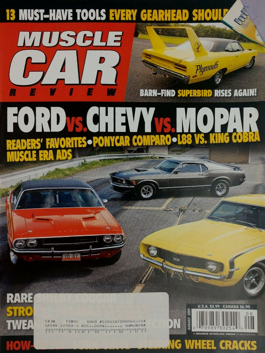 Muscle Car Review Aug August 2009