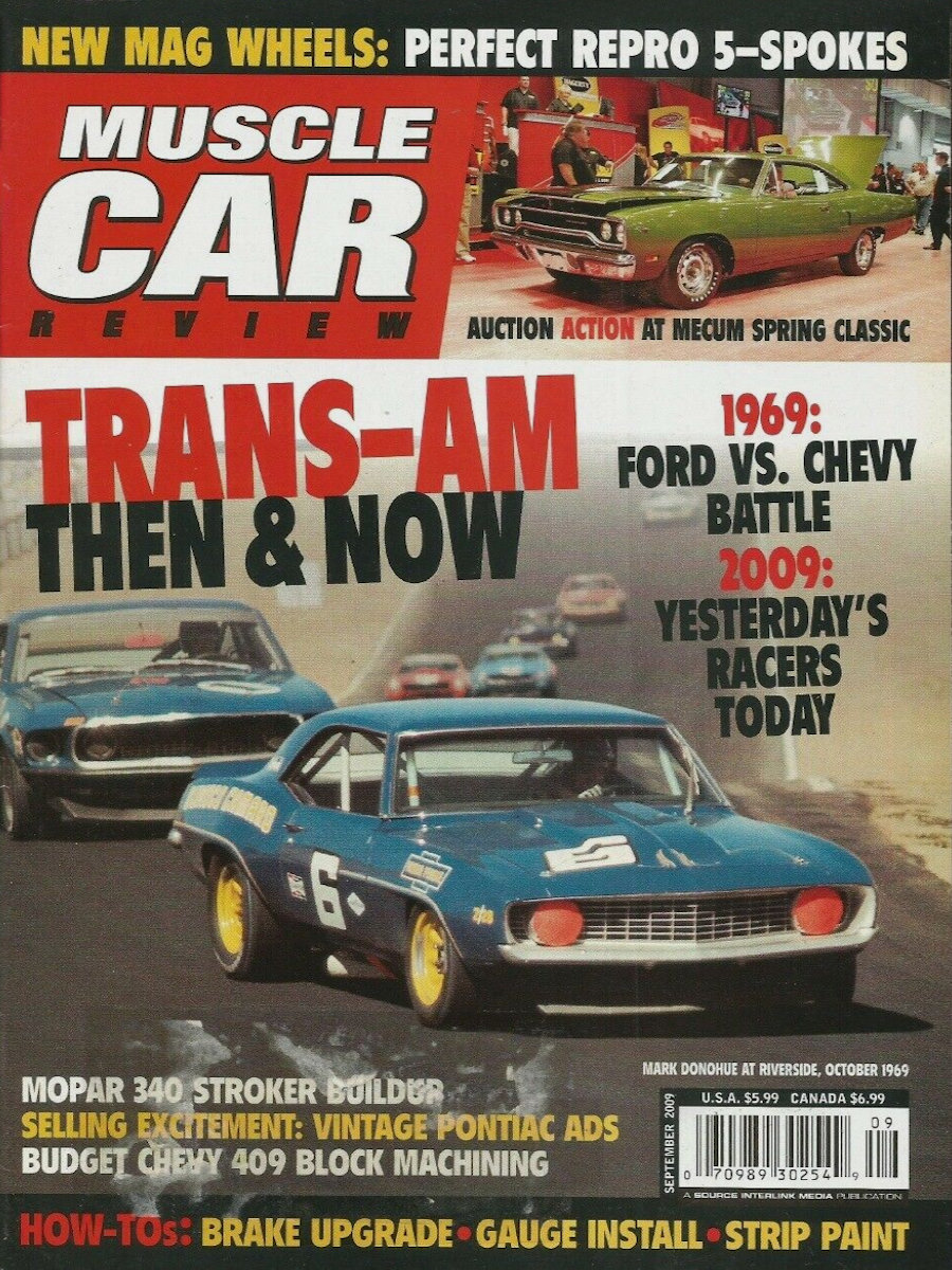 Muscle Car Review Sept September 2009