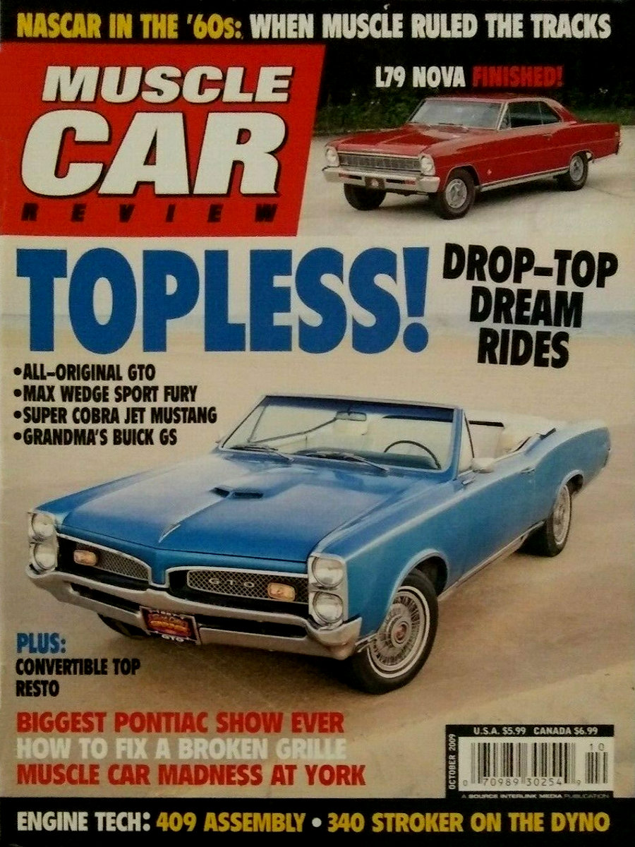 Muscle Car Review Oct October 2009