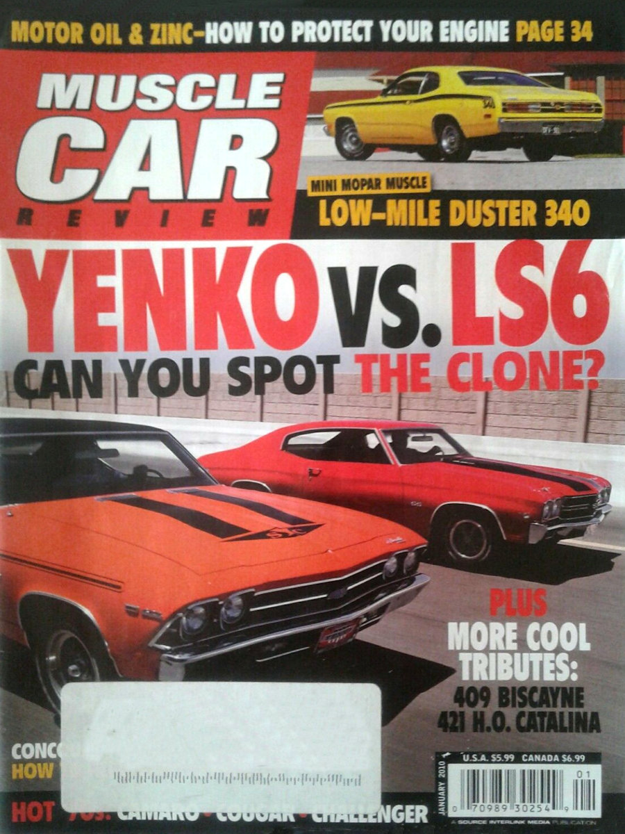 Muscle Car Review Jan January 2010