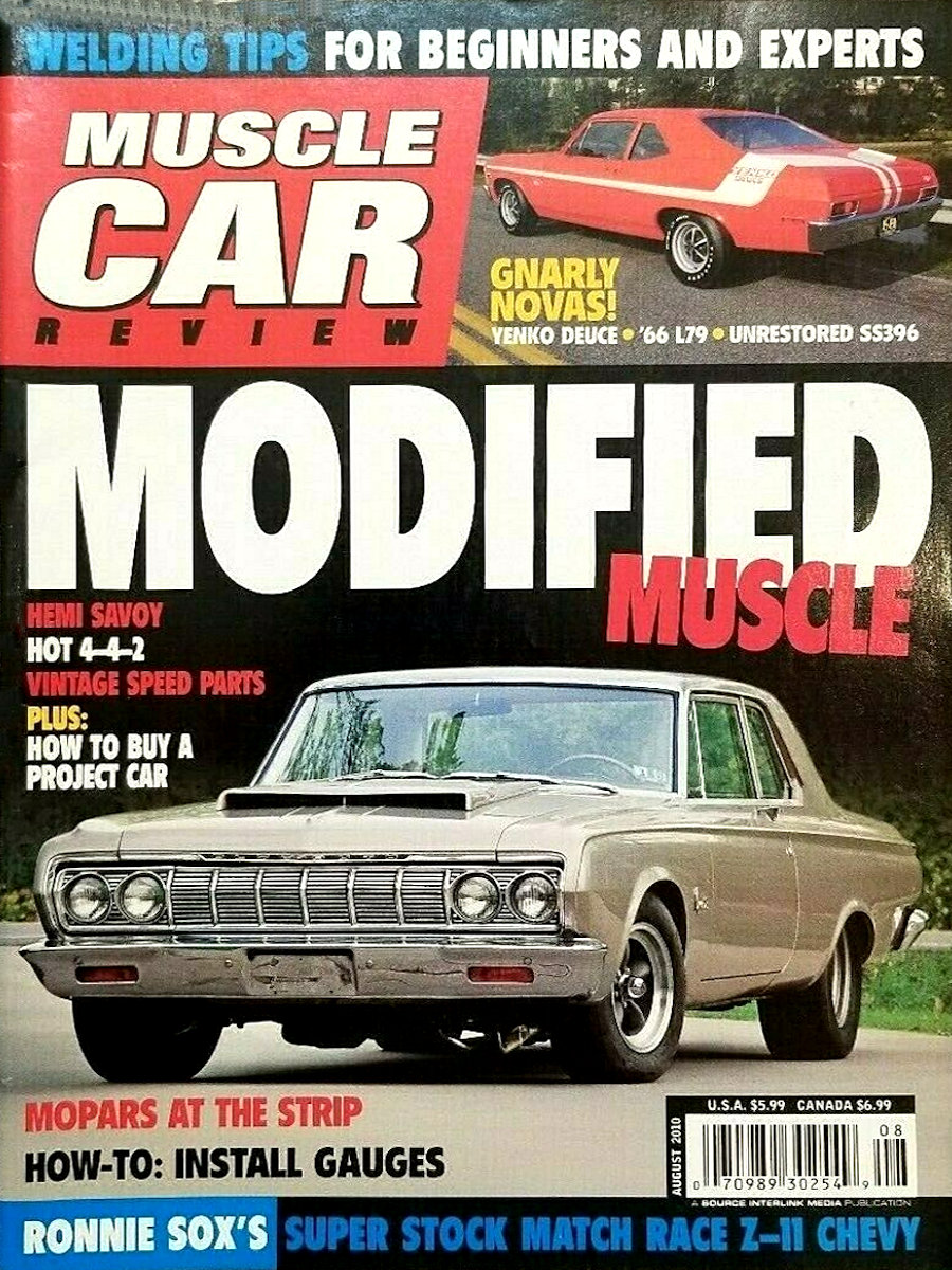 Muscle Car Review Aug August 2010