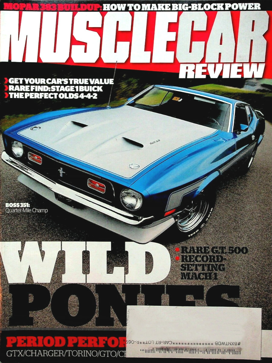 Muscle Car Review Jul July 2012