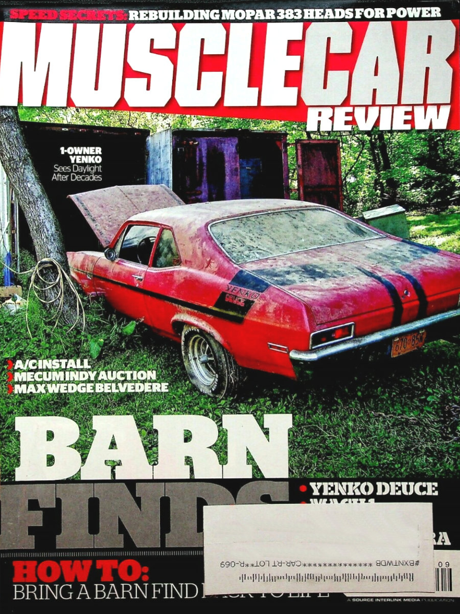 Muscle Car Review Sept September 2012
