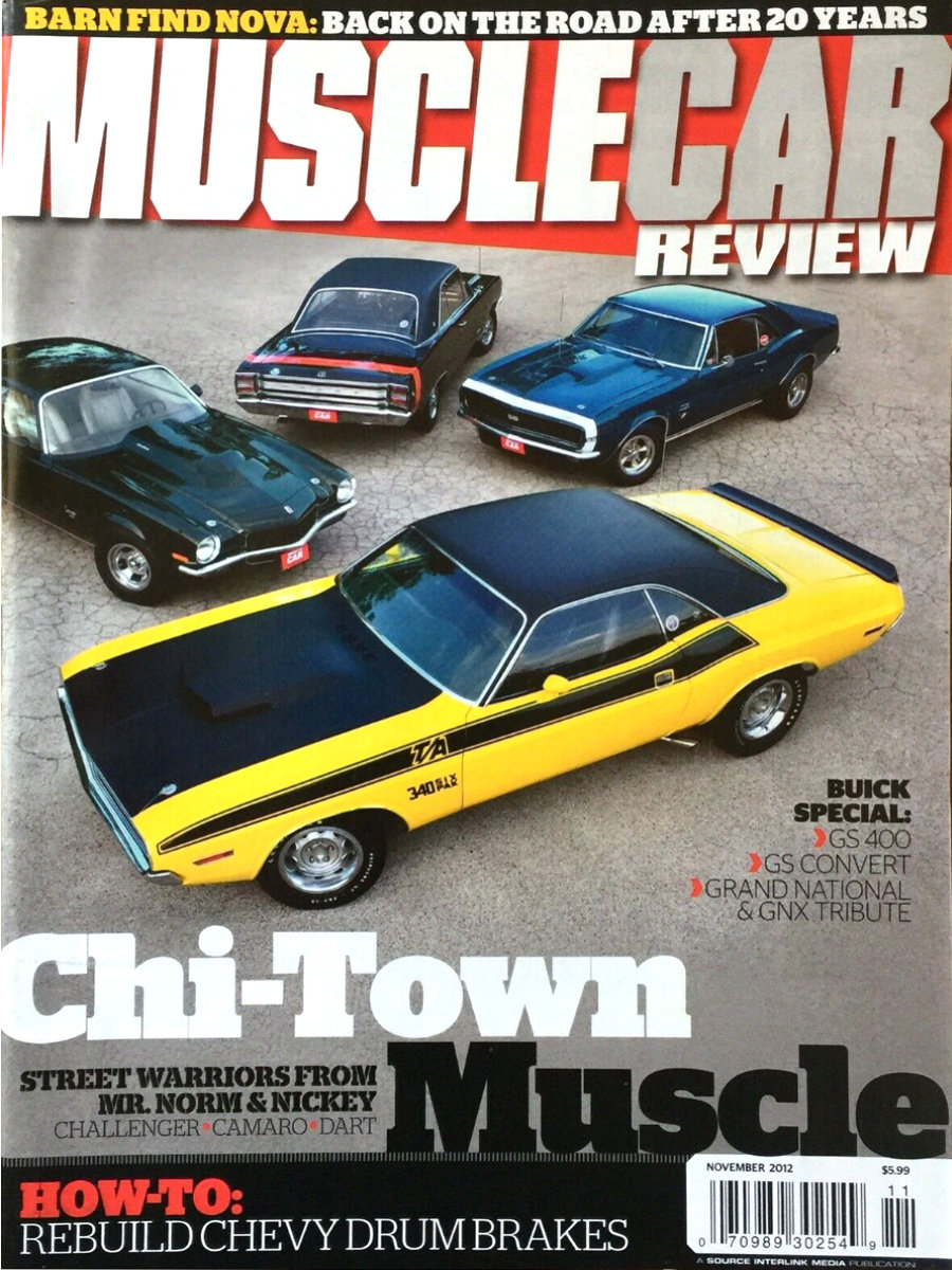 Muscle Car Review Nov November 2012