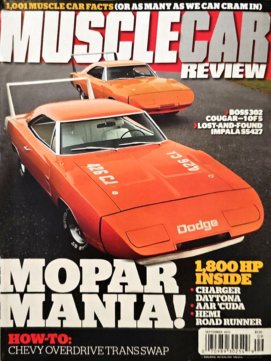 Muscle Car Review Sept September 2013