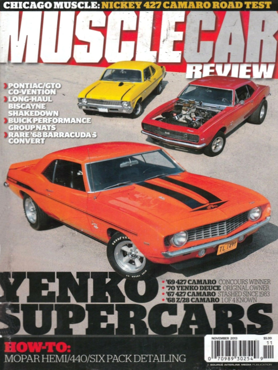Muscle Car Review Nov November 2013